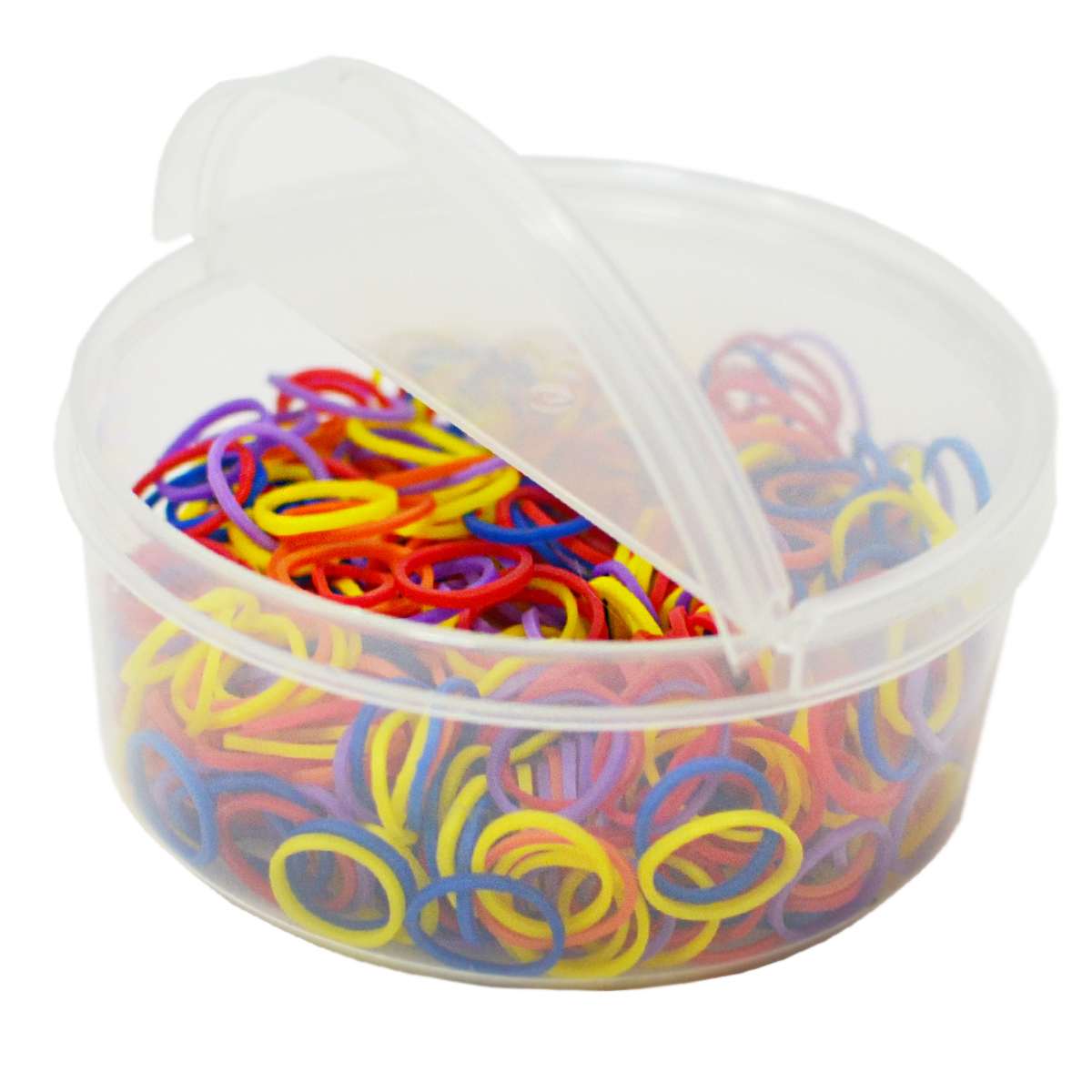 Резинки для гривы силиконовые пестрые Резинки для гривы силиконовые пестрые