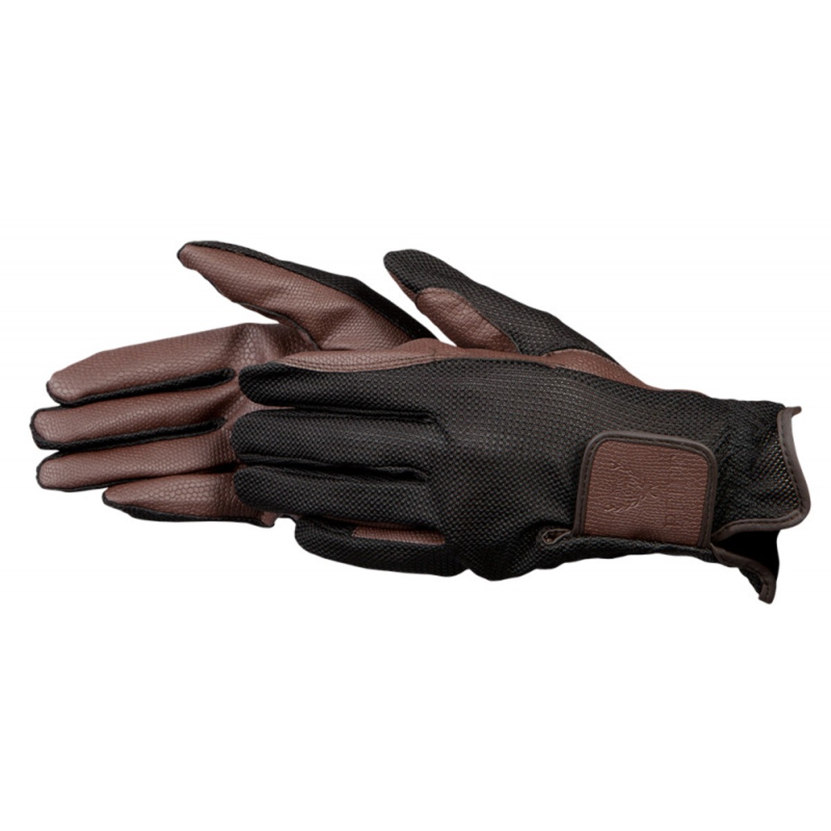 Перчатки двухцветные "Pfiff" для верховой езды, пара