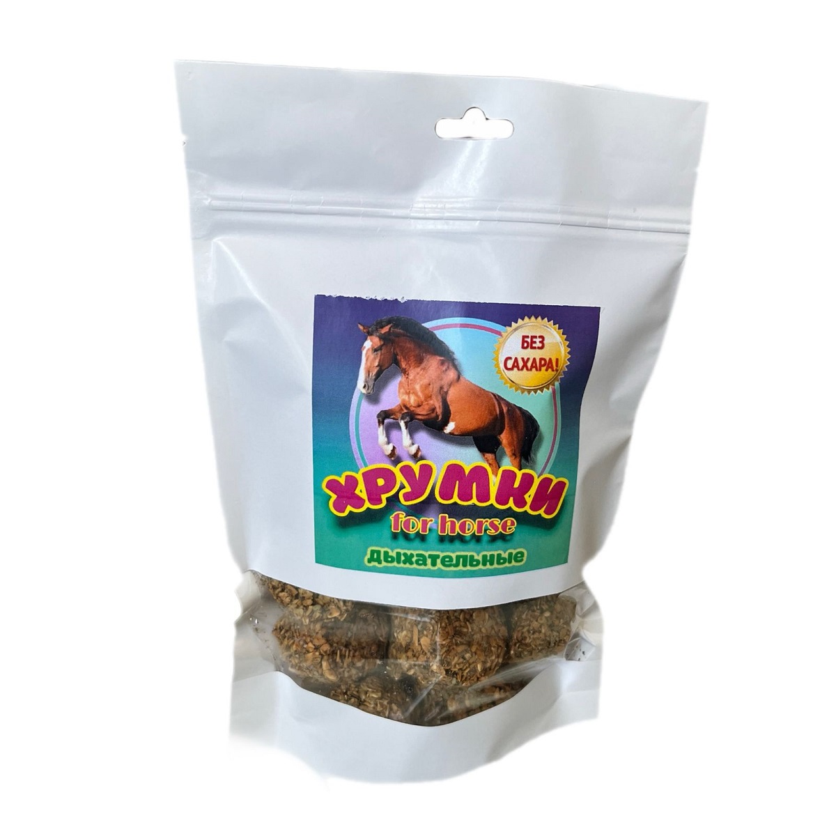Лакомство для лошади "Хрумки" 380 г.