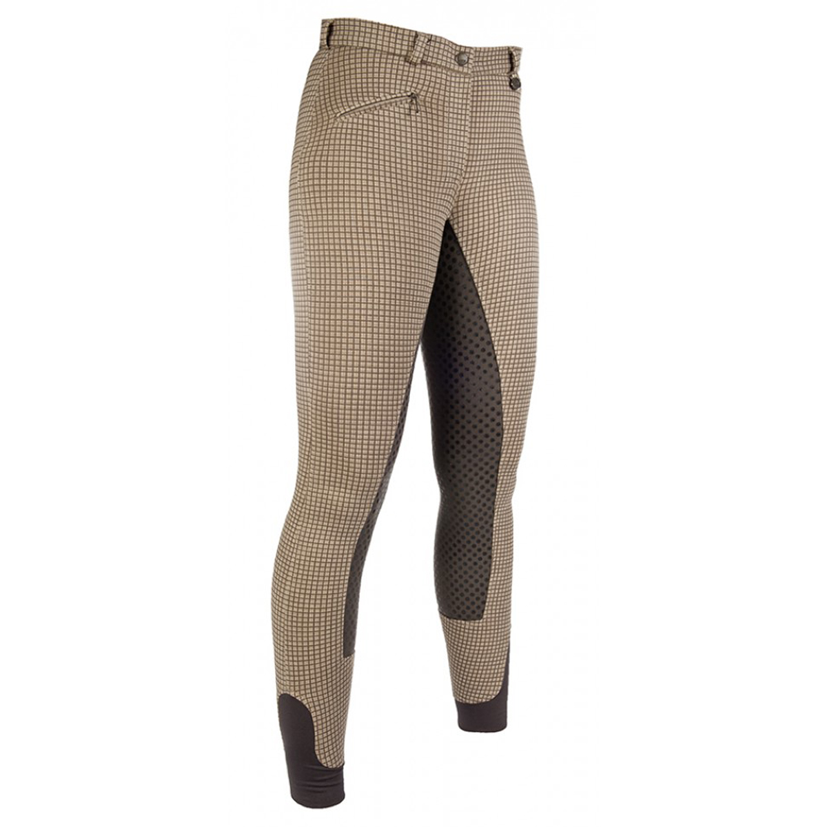 Бриджи женские для верховой езды "Basic check" в клетку Бриджи женские для верховой езды "Basic check" в клетку