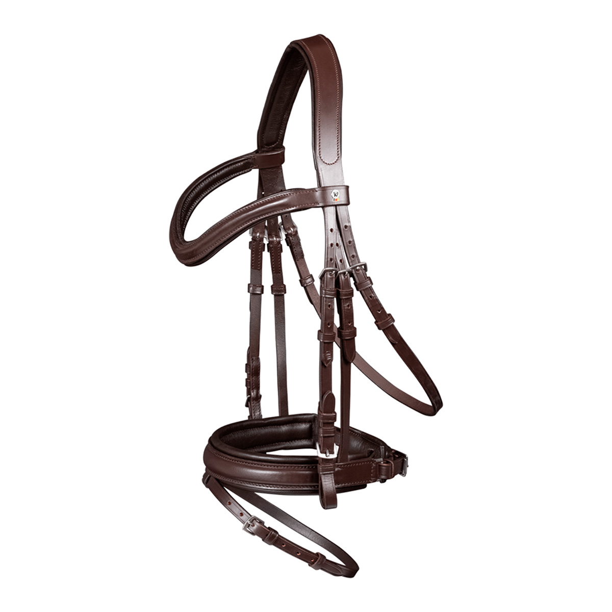 Оголовье трензельное "Stockholm" с шведским капсюлем Оголовье трензельное "Stockholm" с шведским капсюлем