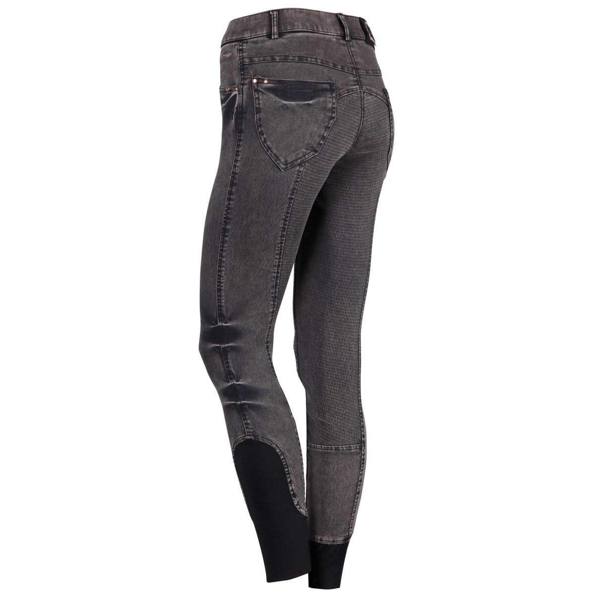 Бриджи женские "Denim Jaruco" для верховой езды с полной силиконовой леей