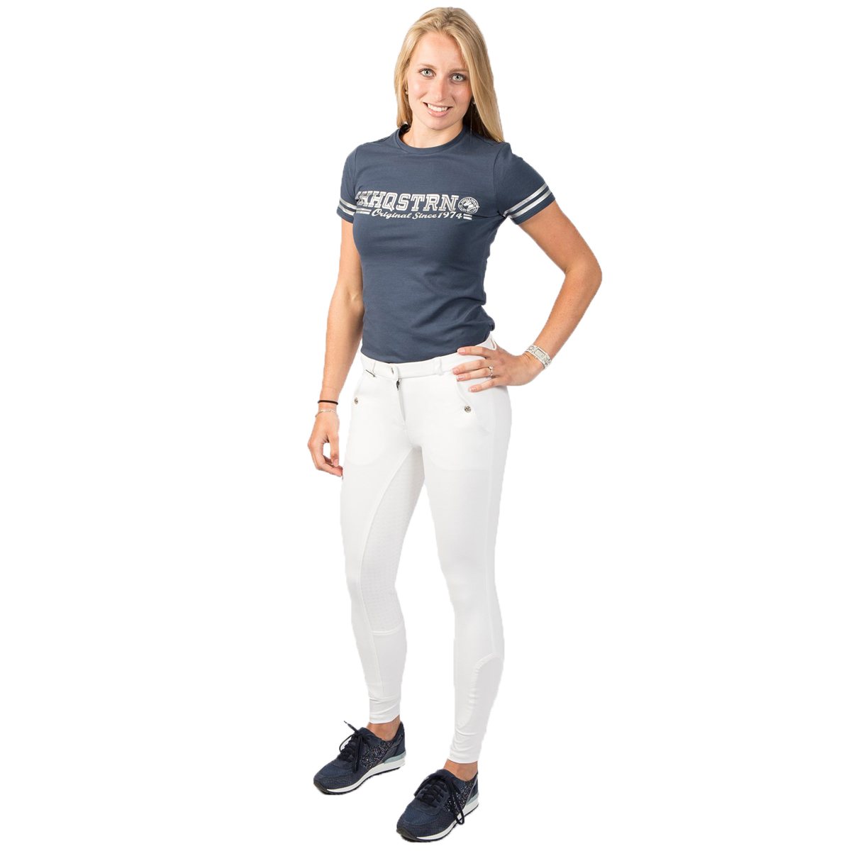 Бриджи женские "Beijing" для верховой езды с полной леей 