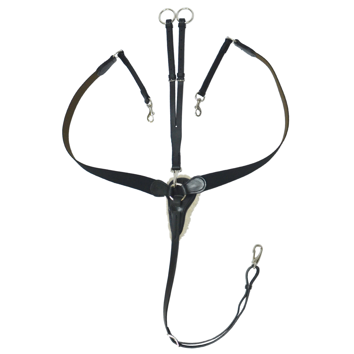 Подперсье охотничье с мартингалом резиновое с мехом Подперсье охотничье с мартингалом резиновое с мехом