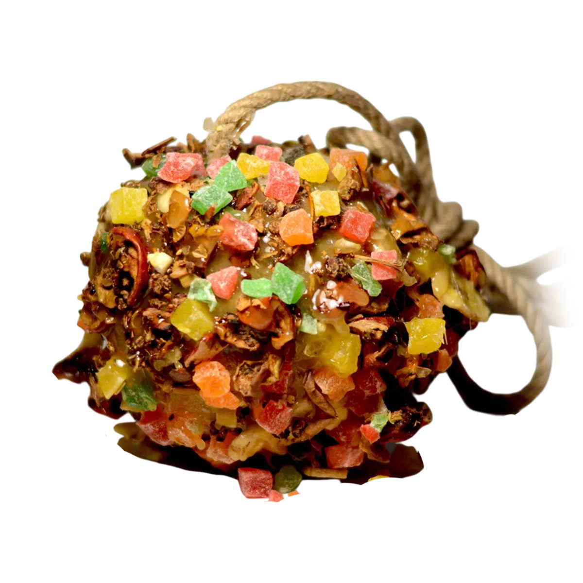 Лакомство для лошади "Шар на веревке" 1100 г. Лакомство для лошади "Шар на веревке" 1100 г.