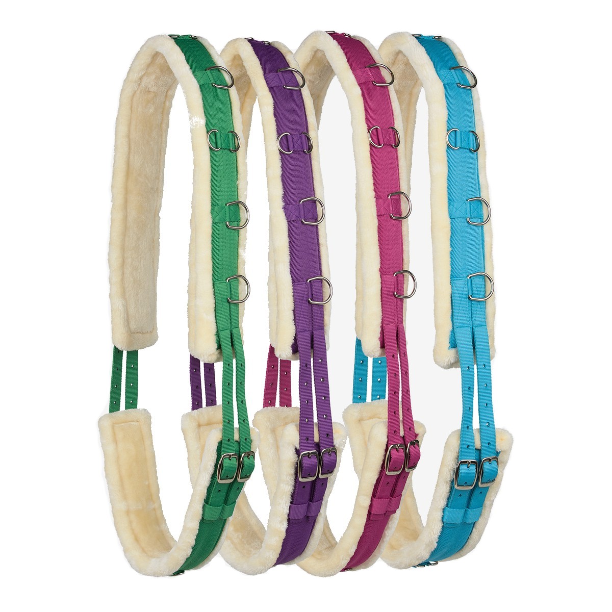 Гурта нейлоновая с мехом