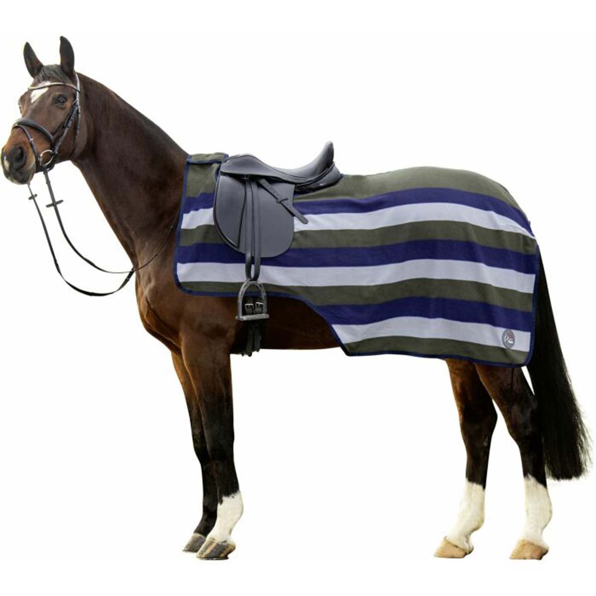 Полупопона флисовая HKM Professional с вырезом под седло 