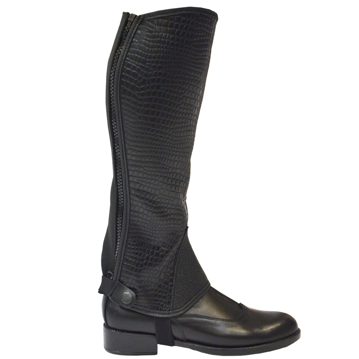 Краги кожаные для верховой езды с тиснением под "крокодила", пара Краги кожаные для верховой езды с тиснением под "крокодила", пара