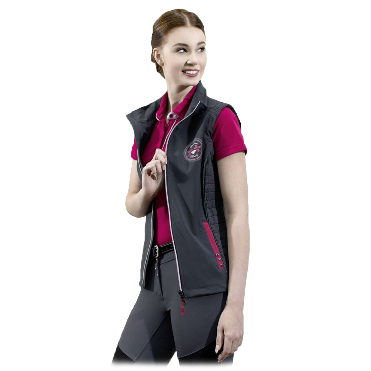 Жилет женский для верховой езды  "Diamonds"