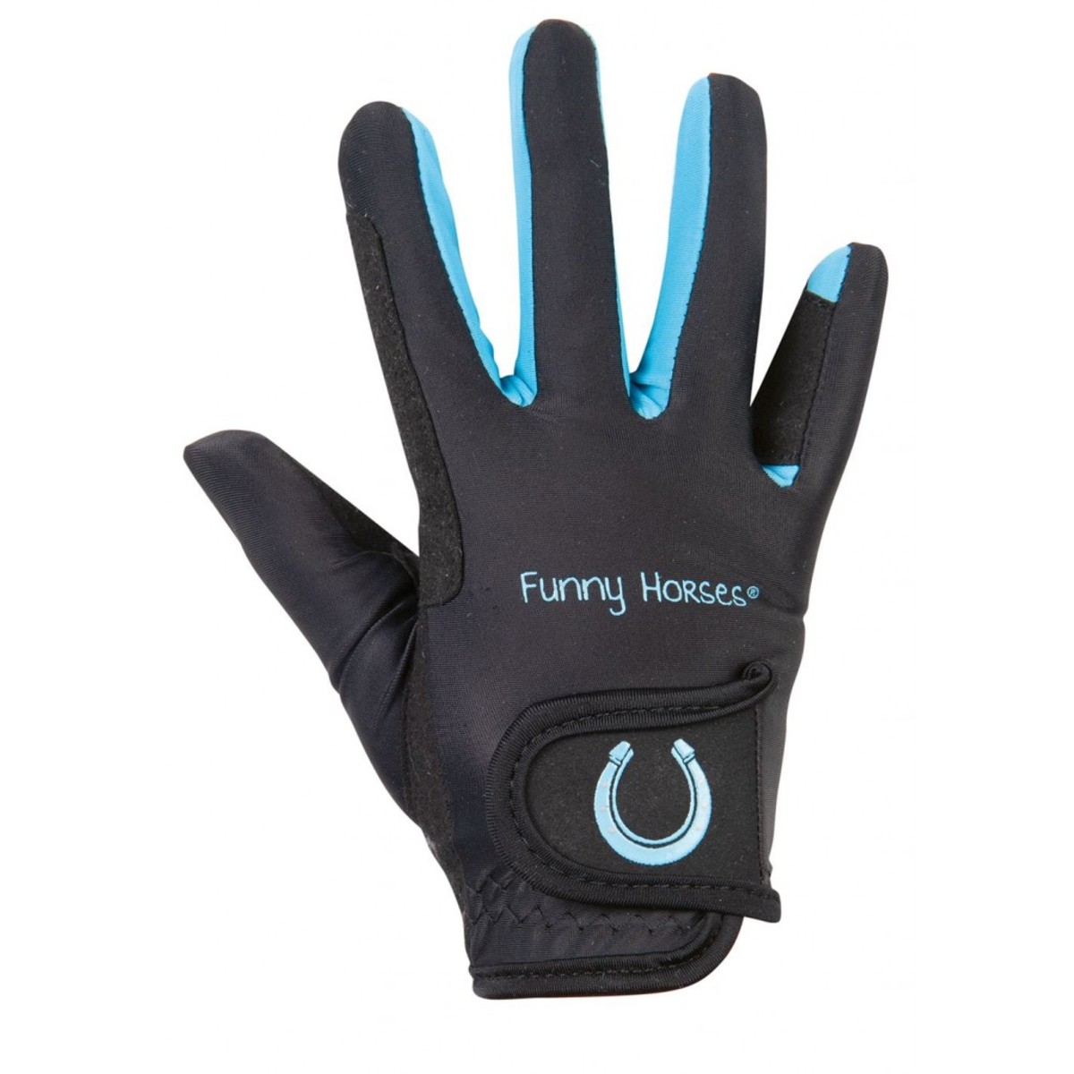 Перчатки детские НКМ "Funny Horses" для верховой езды, пара Перчатки детские НКМ "Funny Horses" для верховой езды, пара