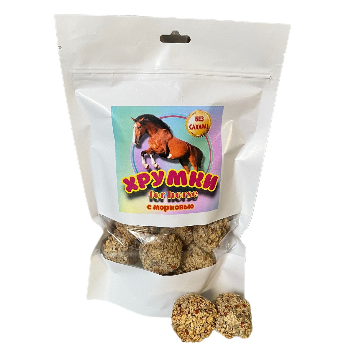 Лакомство для лошади "Хрумки" 380 г. Лакомство для лошади "Хрумки" 380 г.