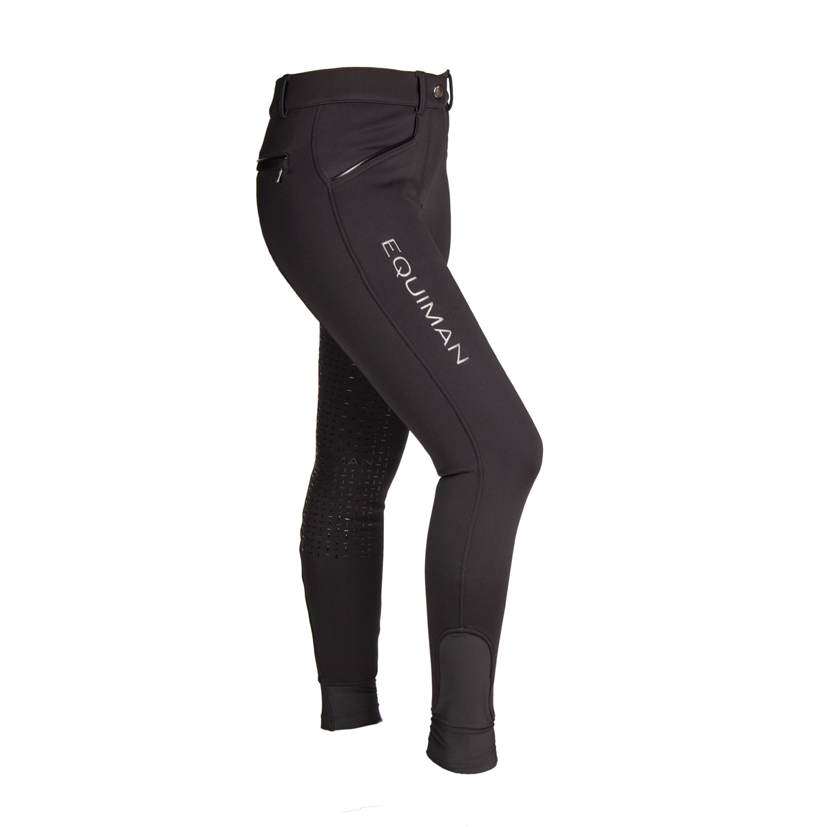 Бриджи детские зимние "EQUIMAN" для верховой езды с полной силиконовой леей 