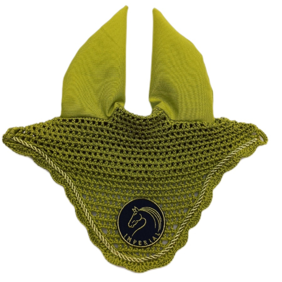 Капор "Уши" с вышивкой для лошади Капор "Уши" с вышивкой для лошади