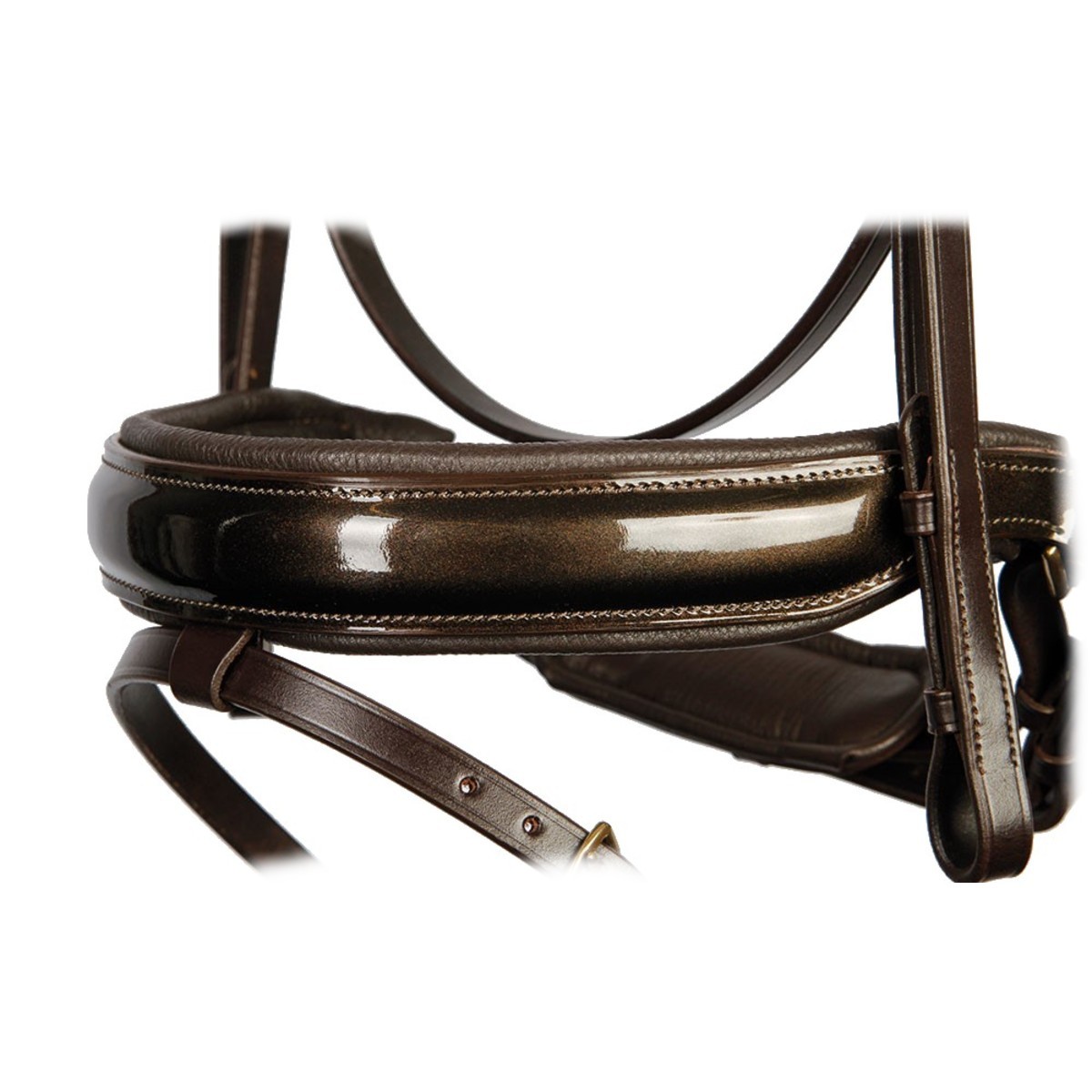 Оголовье трензельное "Metallic Brass" Оголовье трензельное "Metallic Brass"