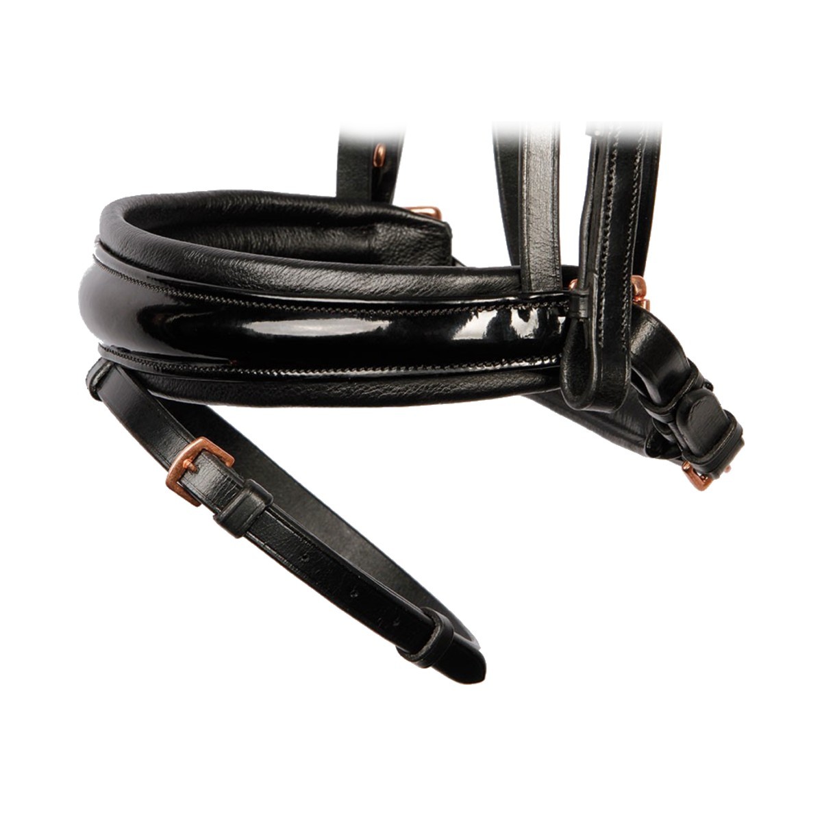 Оголовье трензельное "Rosegold Lacque II"