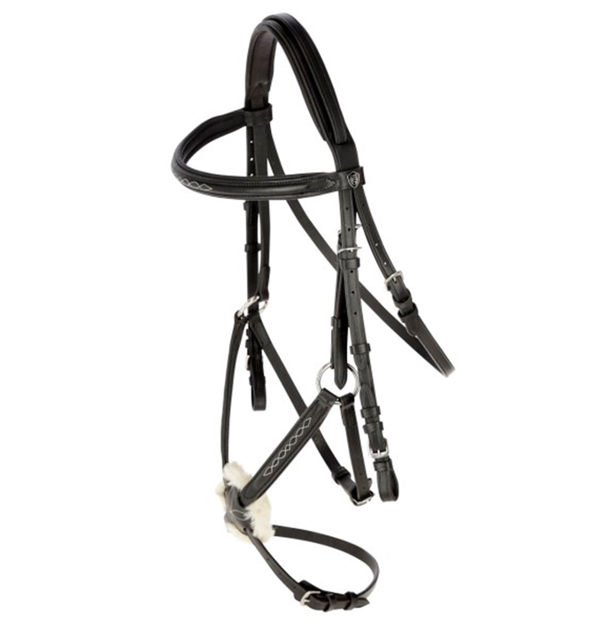 Оголовье трензельное с мексиканским капсюлем Оголовье трензельное с мексиканским капсюлем