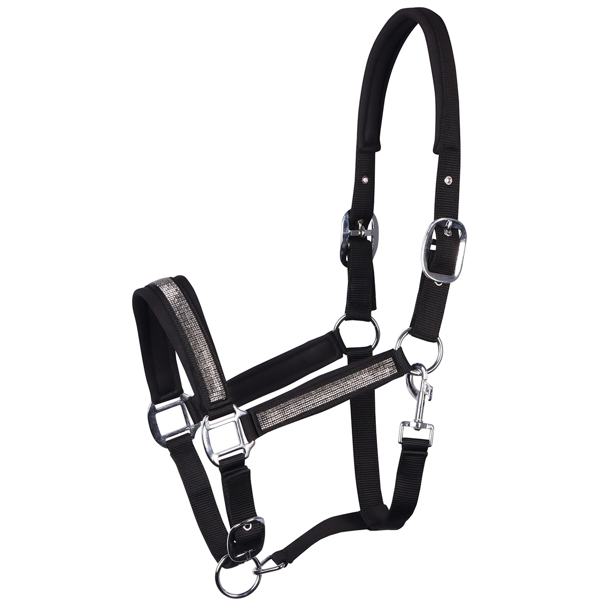 Недоуздок нейлоновый со стразами Harry's Horse "Disco Fever"