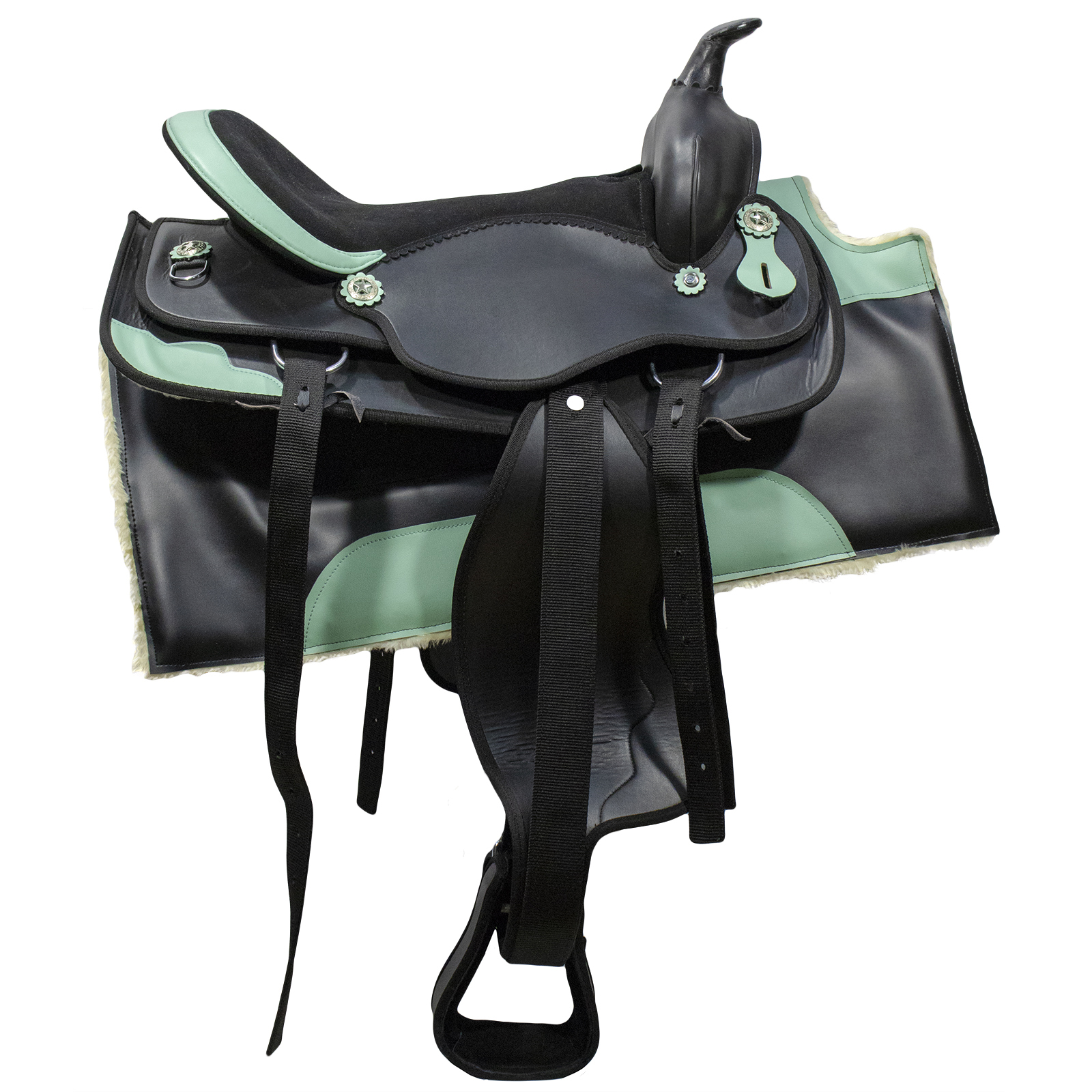 Седло вестерн синтетическое в сборе Седло вестерн синтетическое в сборе