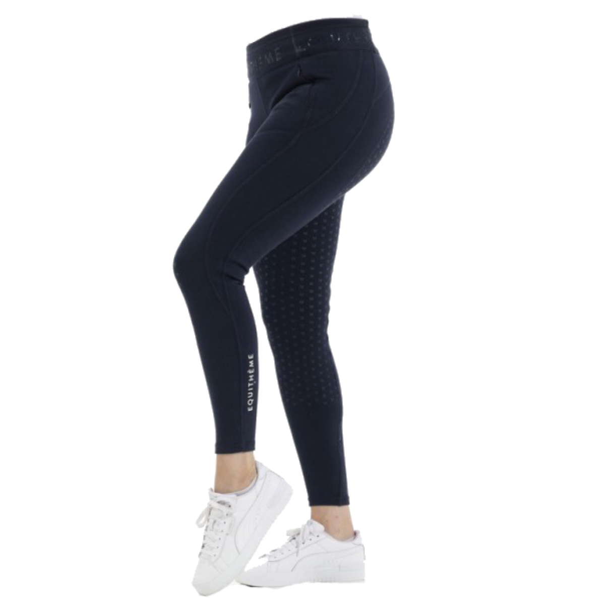 Лосины женские "PAMELA" для верховой езды с полной силиконовой леей 