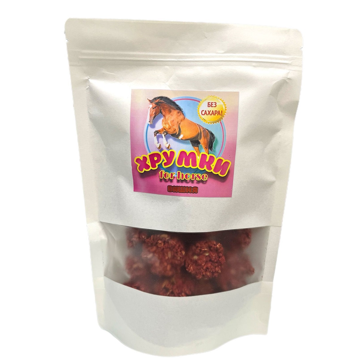 Лакомство для лошади "Хрумки" 380 г.