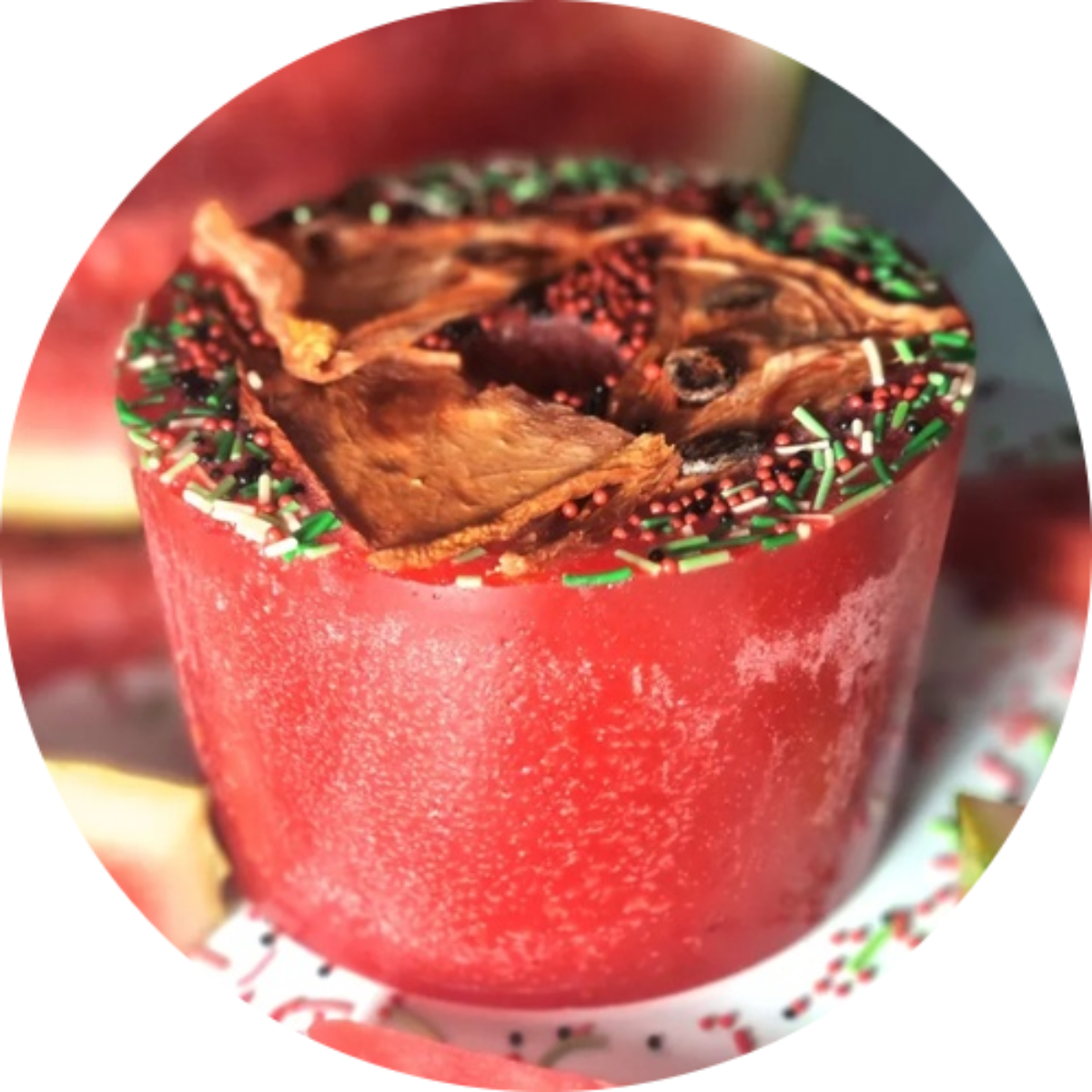 Конфета для лошади с посыпкой в ведерке 900 г. Конфета для лошади с посыпкой в ведерке 900 г.