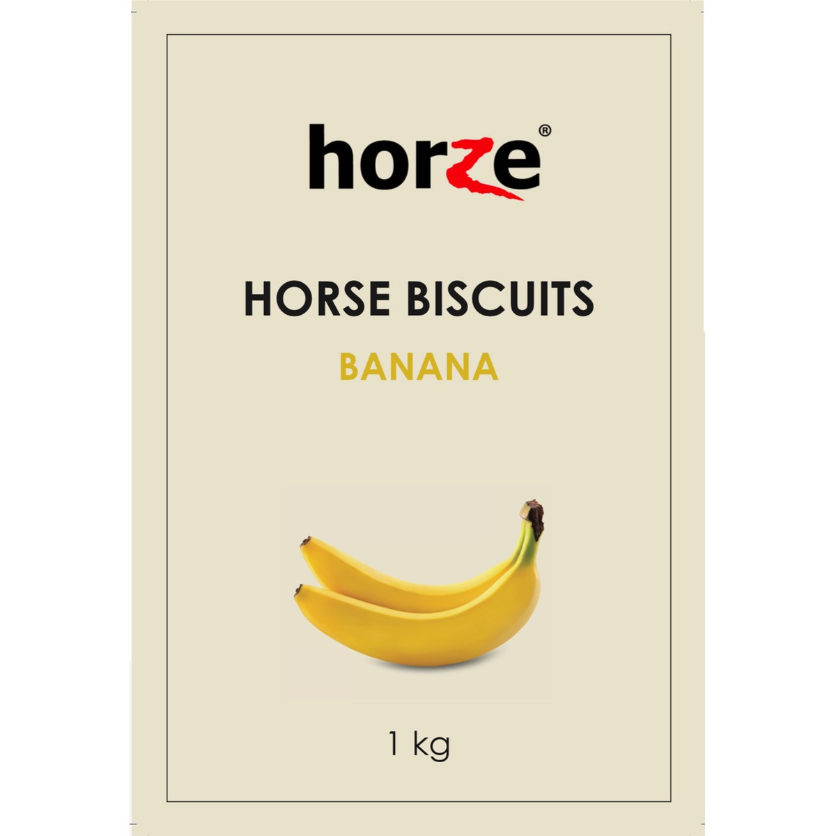 Печенье "Horze" с бананом, 1кг Печенье "Horze" с бананом, 1кг