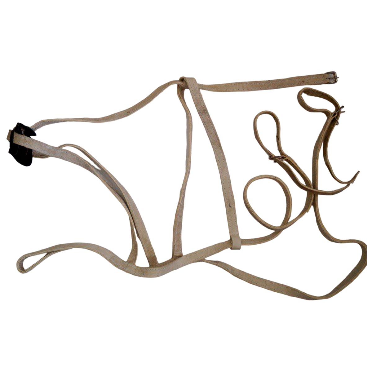 Шлея сыромятная Farmer, ширина 35 мм