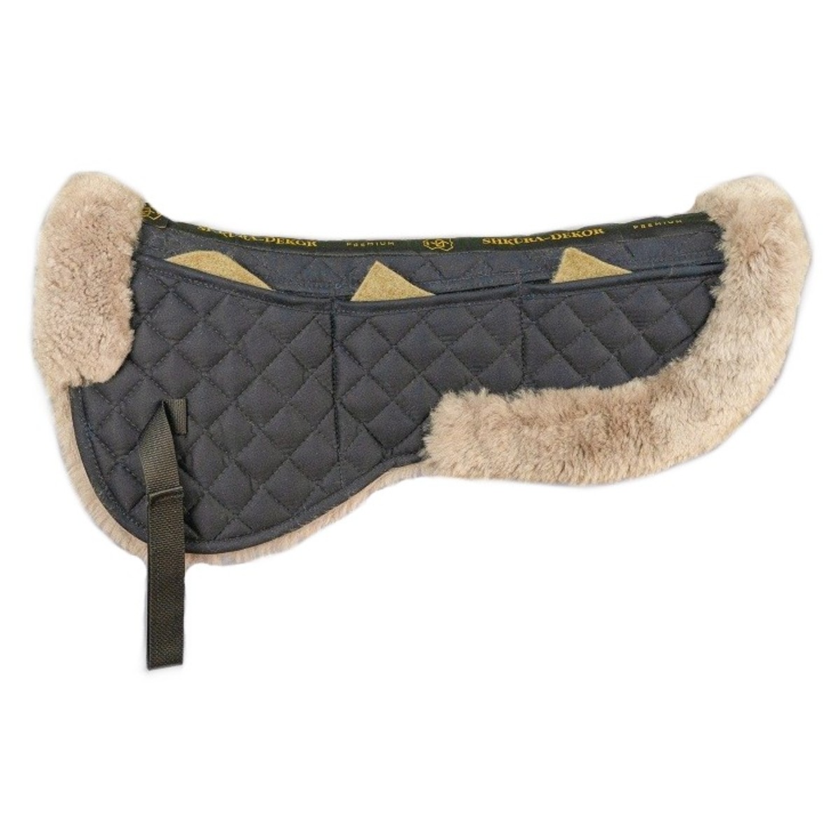 Подкладка под седло корректирующая из овчины 