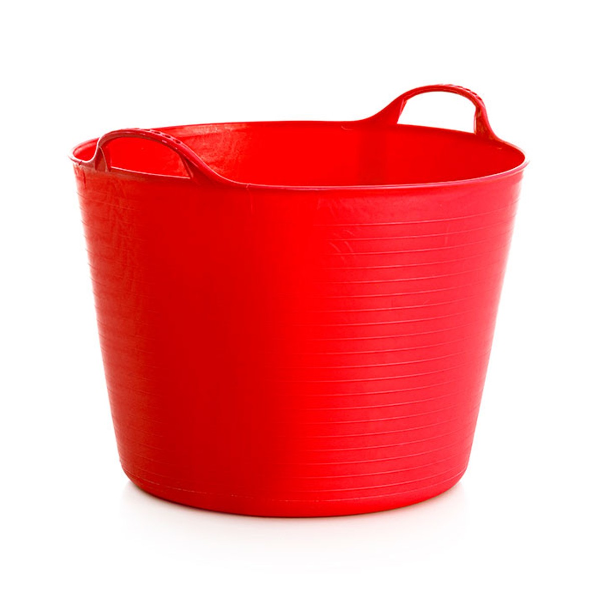 Тазик для лошади "Farmer" с двумя ручками 22 л, резинопластик Тазик для лошади "Farmer" с двумя ручками 22 л, резинопластик