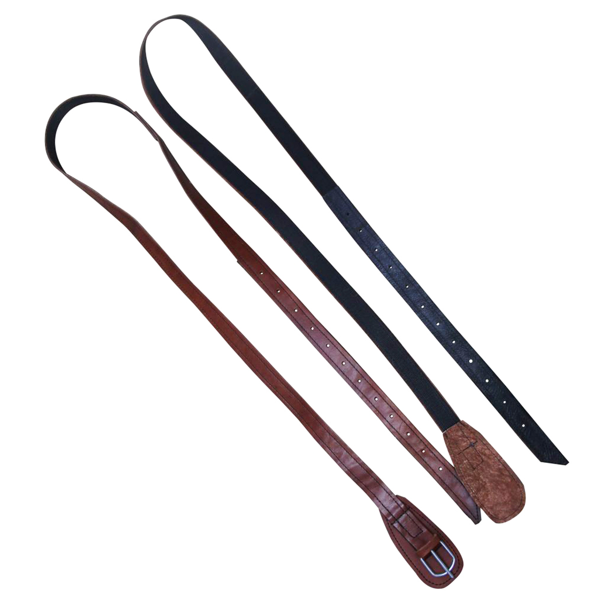 Седло кавалерийское кожаное в комплекте Farmer