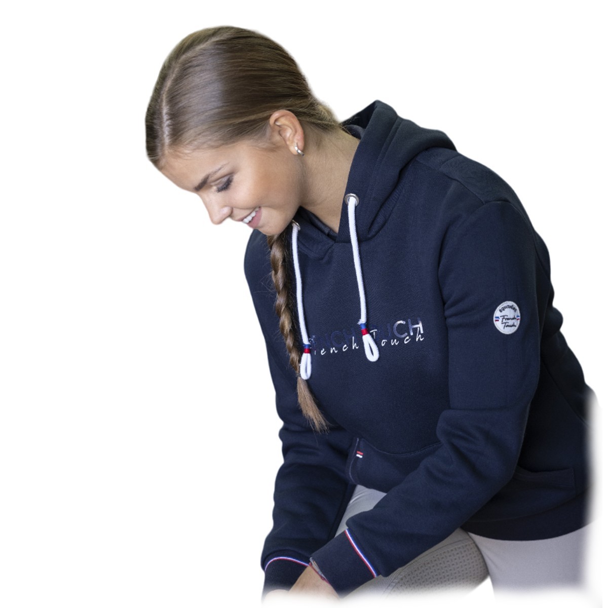 Толстовка женская BRITNEY для верховой езды с капюшоном 