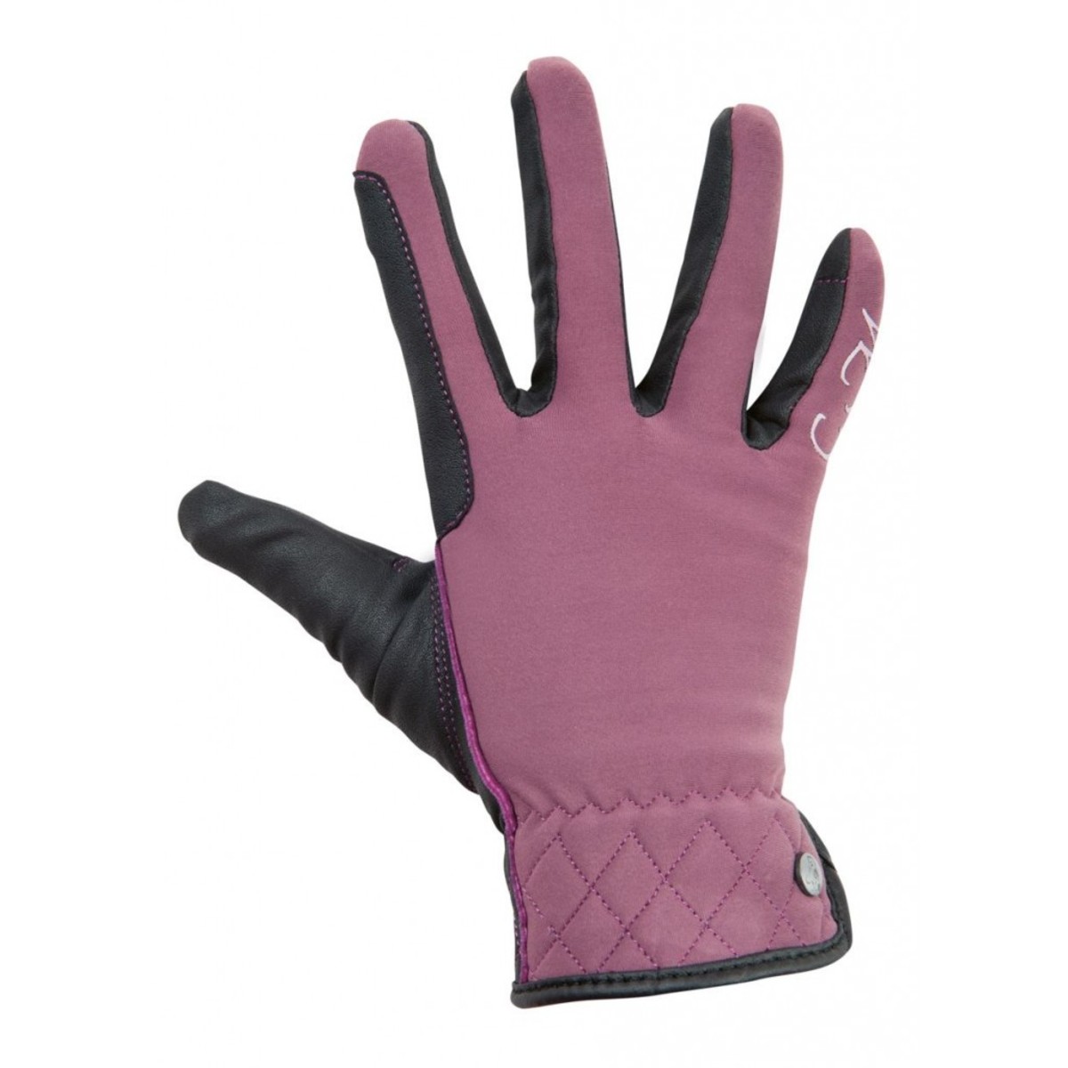 Перчатки софтшелл HKM "Velluto" для верховой езды, пара Перчатки софтшелл HKM "Velluto" для верховой езды, пара