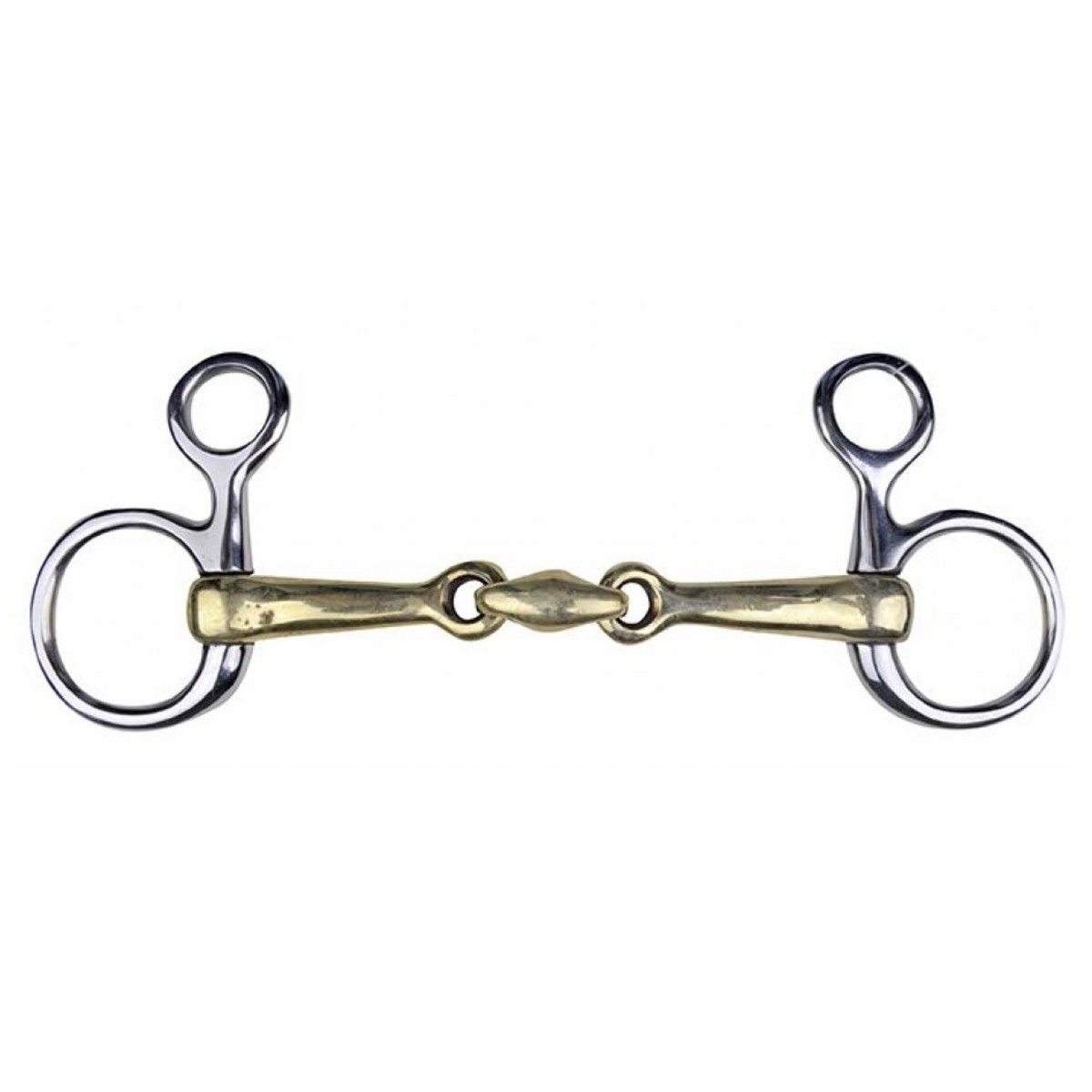 Трензель Боше из нержавеющей стали и аргентана Трензель Боше из нержавеющей стали и аргентана