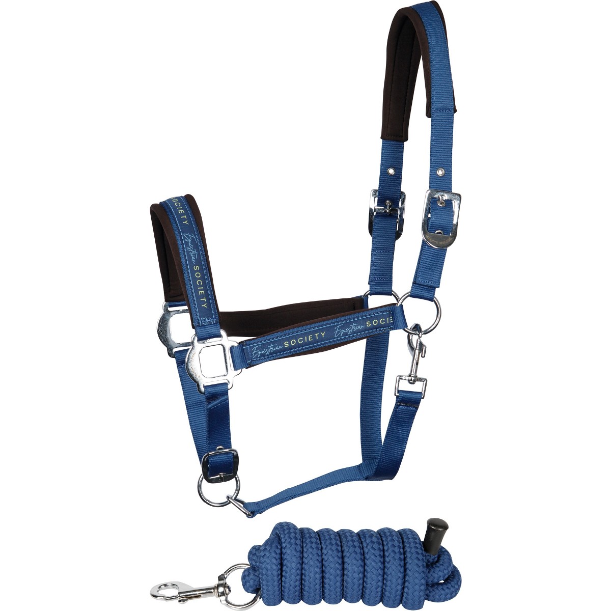 Комплект (недоуздок+чумбур) HH Equestrian Society Комплект (недоуздок+чумбур) HH Equestrian Society