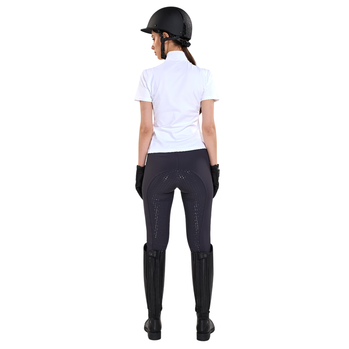 Лосины женские "EQUIMAN" для верховой езды с полной силиконовой леей 