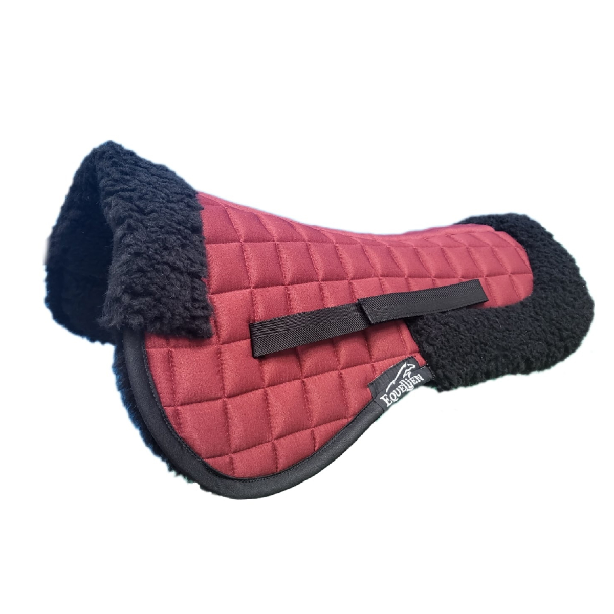 Подкладка под седло меховая "Square"