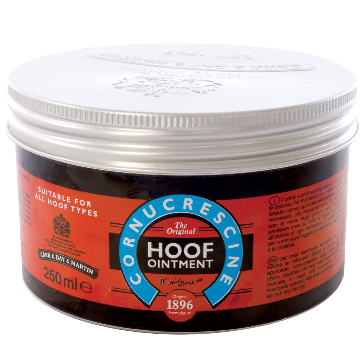 Мазь для копыт «Cornucrescine Hoof Ointment», 250 мл Мазь для копыт «Cornucrescine Hoof Ointment», 250 мл
