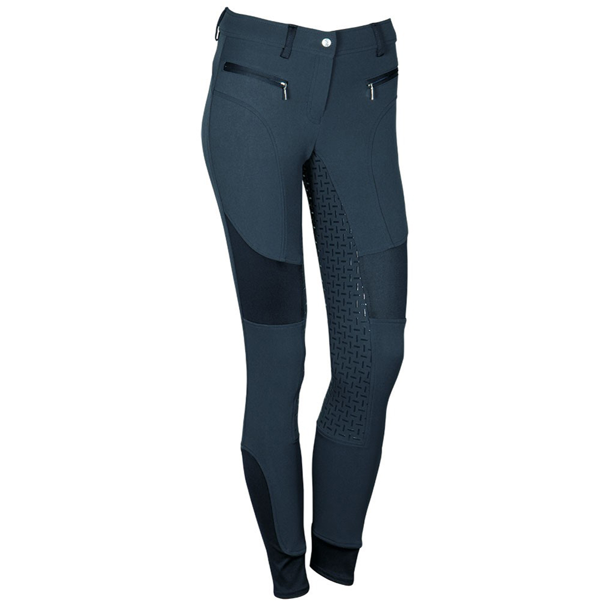 Бриджи женские "Davidson" для верховой езды с полной силиконовой леей 