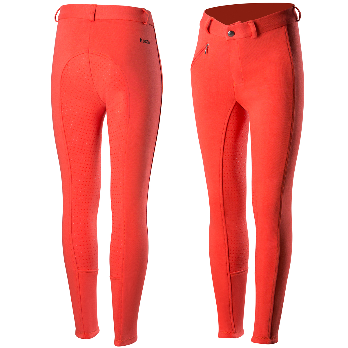 Бриджи детские для верховой езды "Horze Active" с полной силиконовой леей