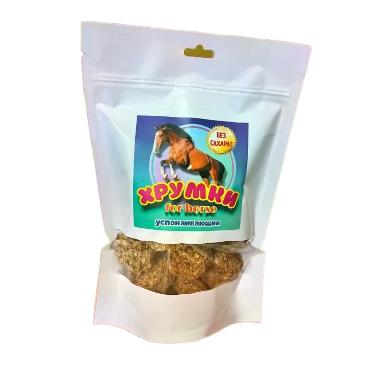 Лакомство для лошади "Хрумки" 380 г.