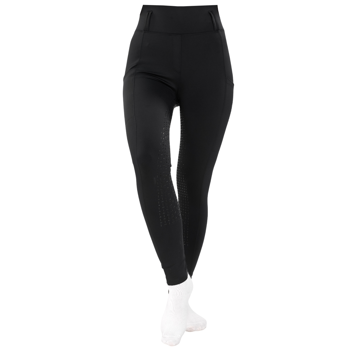 Лосины женские зимние "EQUIMAN" для верховой езды с полной силиконовой леей 