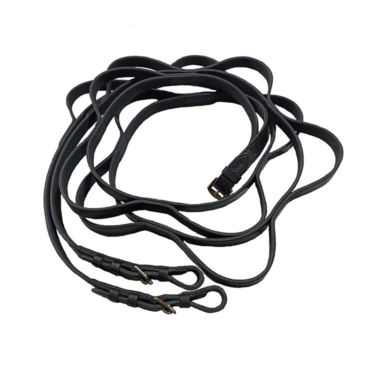 Повод кожаный с петлями