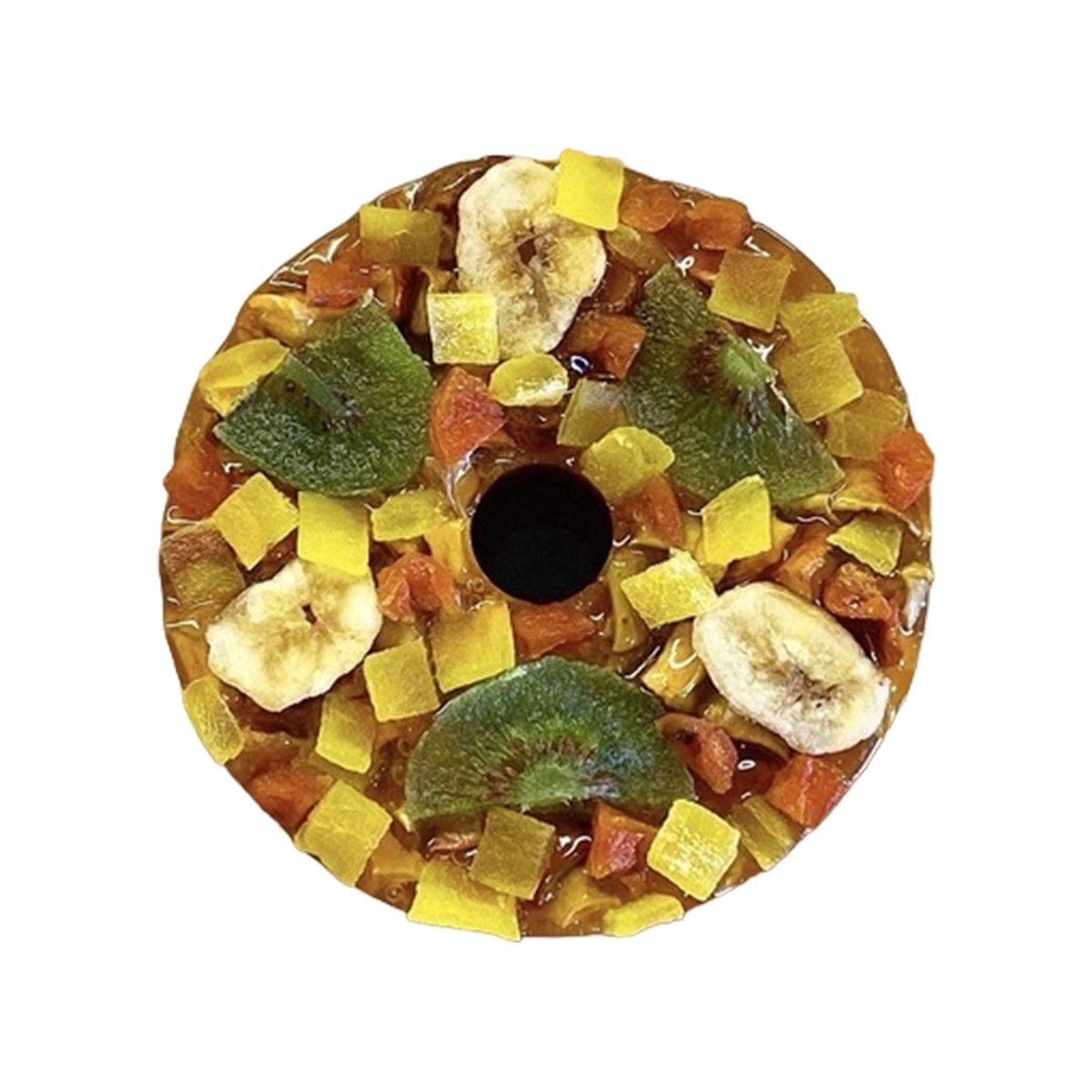 Конфета для  лошади "Фруктовый салат" в ведерке 900 г. 