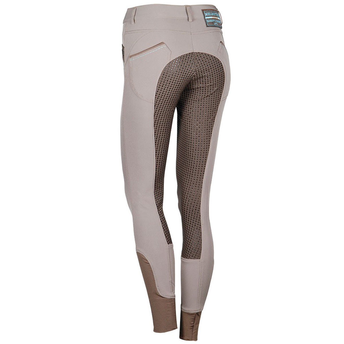 Бриджи женские "Melbourne" для верховой езды с полной силиконовой леей 