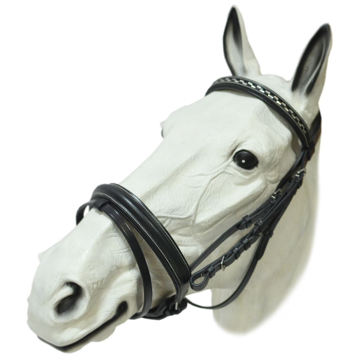 Оголовье трензельное "EQUIMAN" с шахматным узором