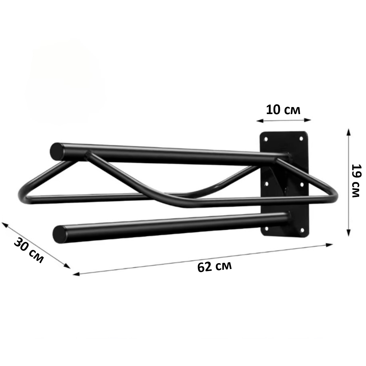 Кронштейн для седла настенный стационарный "EQUIMAN"