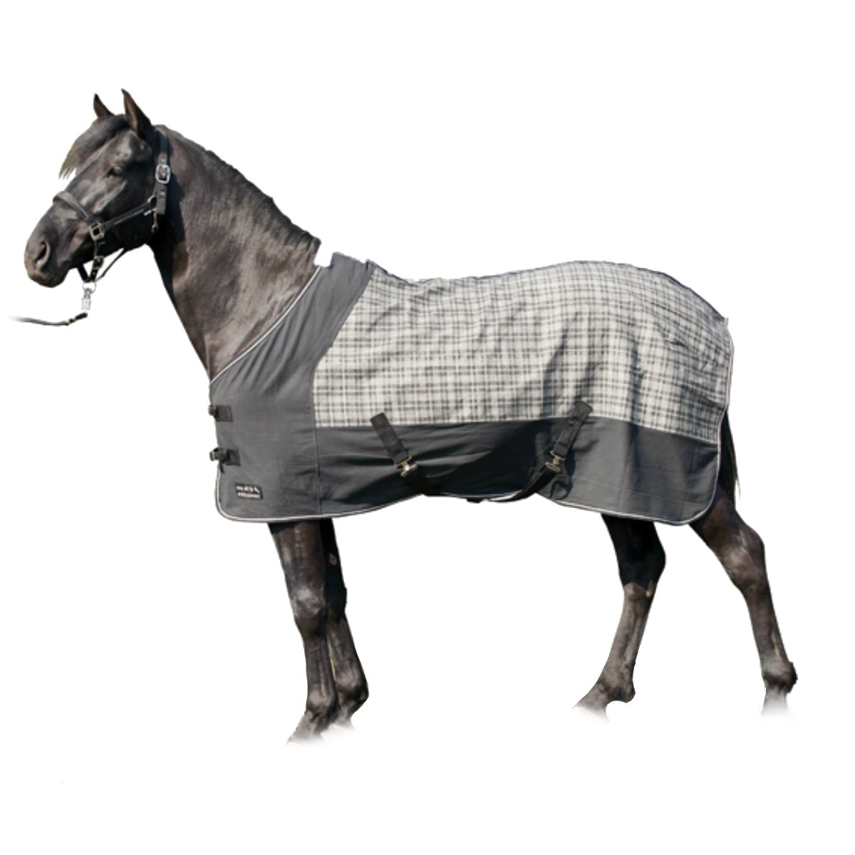 Попона демисезонная "HKM Check" для лошади