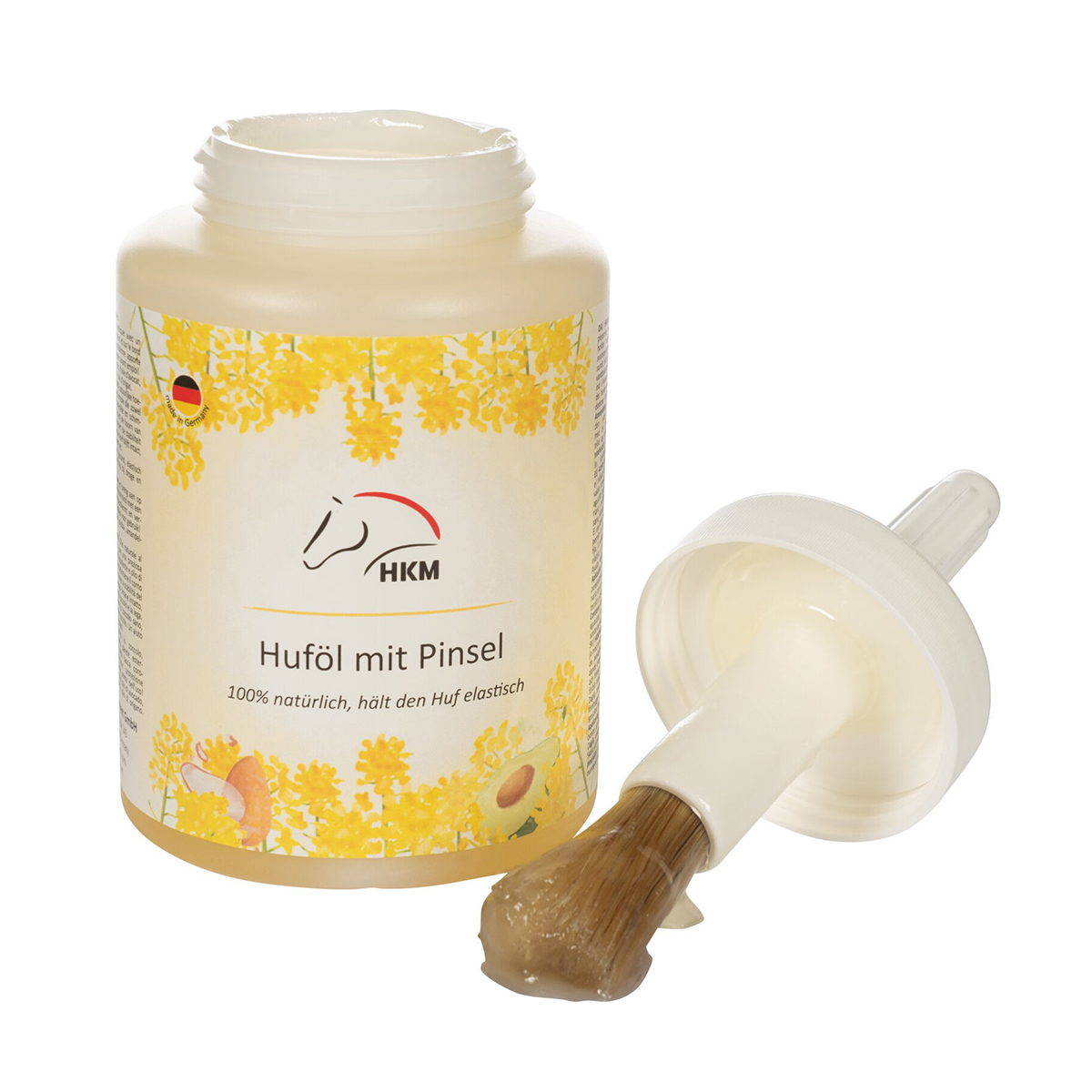 Масло копытное с кисточкой, 450 мл Масло копытное с кисточкой, 450 мл