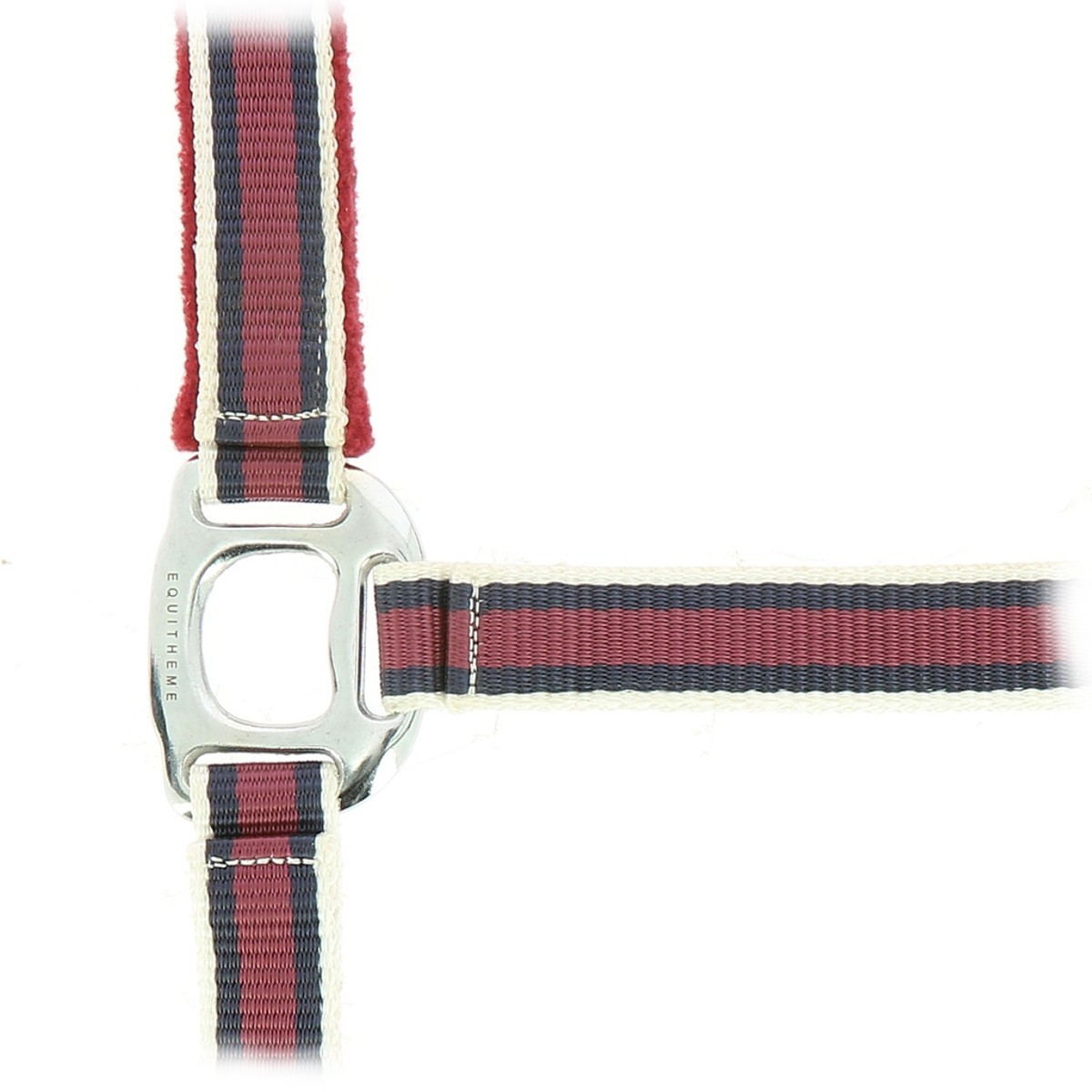 Недоуздок нейлоновый "LINE" на флисовой подложке