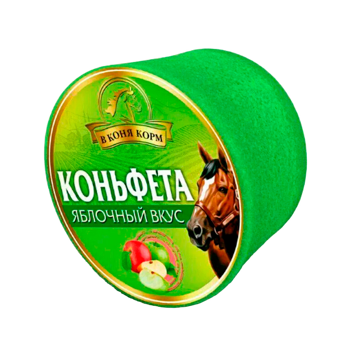 Лакомство для лошади Коньфета "Яблоко" 620 г. Лакомство для лошади Коньфета "Яблоко" 620 г.